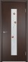 Дверь межкомнатная МДФ С 17 (тюльпан) цвет Венге